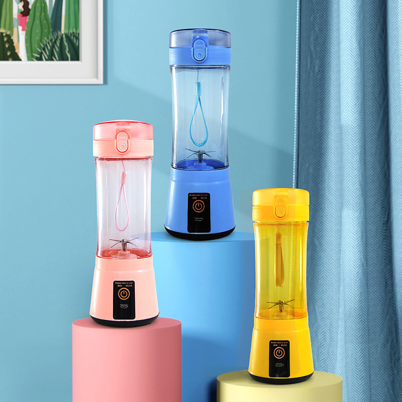 Portable Electric Fruit Juicer Wireless USB Rechargeable