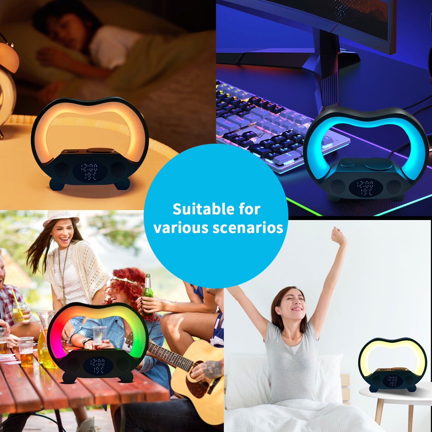 New 6 In 1 Smart Remote Control Bluetooth-compatible