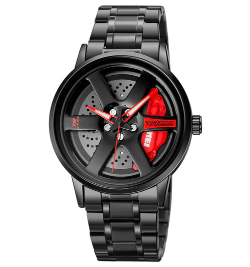 Stainless Steel Wheel Watch